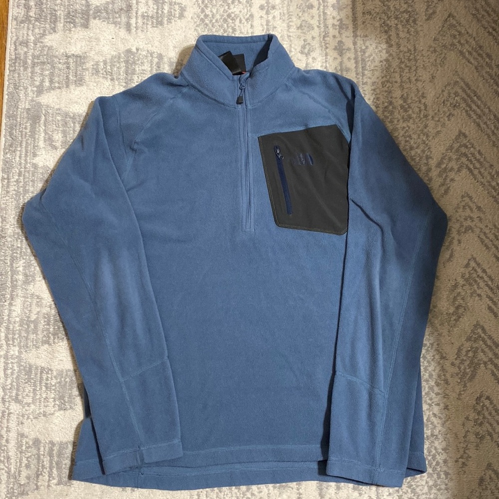 North Face fleece quarter zip